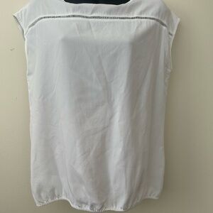 Zero Elegant White Women's Top, Size 36, Medium size